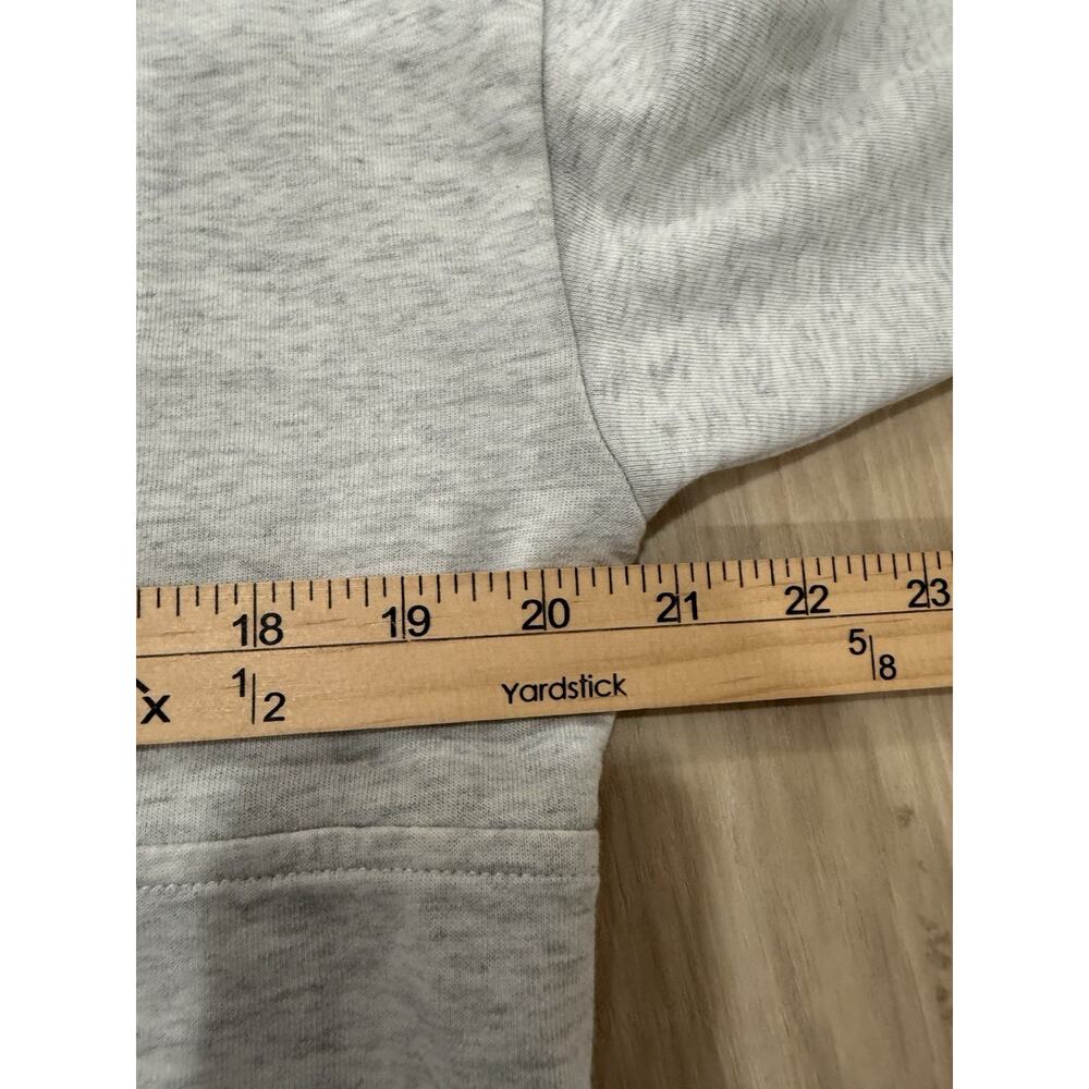 Light Gray Quarter-Zip Pullover Sweatshirt - Women's - Picture 5 of 9